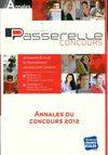 Annales passerelle concours 2012-2013, concours 2012