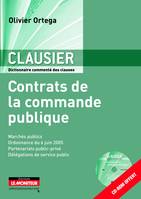 Clausier des contrats de la commande publique, Dictionnaire commenté des clauses