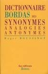 Dictionnaire des synonymes analogies et antonymes