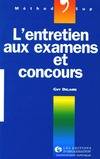 L'entretien aux examens et concours