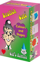 Jeu de cartes English Cats - Shapes and colours