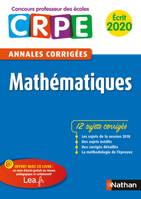 Mathématiques, Écrit 2020