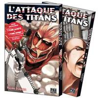 Pack découverte tomes 1 et 2, L'Attaque des Titans Pack Offre Découverte T01 et T02