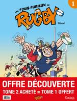 Pack T1+T2, Les Fous furieux du rugby - Pack T02 acheté = T01 offert