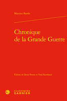 Chronique de la Grande Guerre