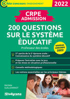 CRPE admission, 200 questions sur le système éducatif