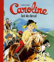 Caroline fait du cheval