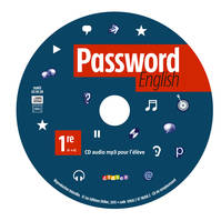 Password english 1re - CD mp3 élève de remplacement