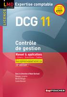 11, DCG 11 - Contrôle de gestion - Manuel et applications - 6e édition