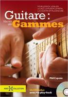 Guitare, Toutes les gammes