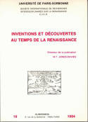 Inventions et découvertes au temps de la Renaissance, [actes des colloques, 19-20 novembre 1993 et 11-12 mars 1994]