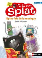 Je lis avec Splat, 10, Splat fait de la musique, Niveau 3