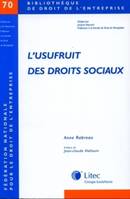 l usufruit des droits sociaux n°70