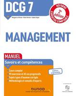 DCG 7 Management  - Manuel - 2e éd., Réforme Expertise comptable