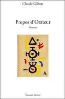 Propos d'Orateur - Moissons