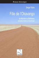 Fille de l'Okavango / de Namibie au Bostwana, peuples herero et bushman