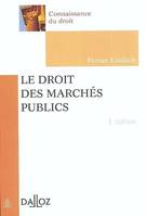 Le droit des marchés publics