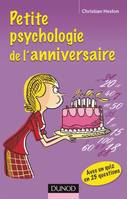 Petite psychologie de l'anniversaire