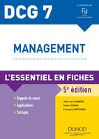 7, DCG 7 - Management - L'essentiel en fiches, L'essentiel en fiches