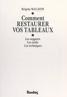 Comment restaurer vos tableaux, Les supports, les outils, les techniques