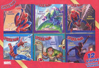Spiderman : coffret 12 livres, 12 livres, histoires + coloriages