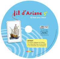 Fil d'ariane 5e - cd rom élève de remplacement