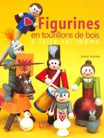 Figurines tourillons de bois à faire soi-même