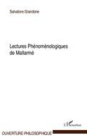 Lectures phénoménologiques de Mallarmé