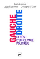 Gauche/Droite. Genèse d'un clivage politique