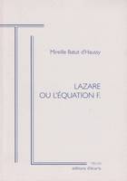 Lazare ou L'équation F., théâtre