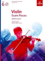 Violin Exam Pieces 2020-2023 Grade 6, Score, Part And CD