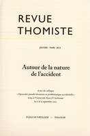 Revue thomiste - N°1/2012