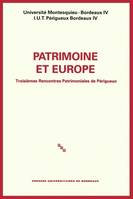 Patrimoine et Europe