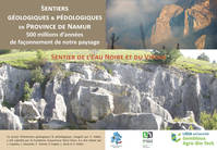 Sentier de l'Eau Noire et du Viroin, Sentiers géologiques et pédologiques en Province de Namur