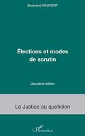 Eléctions et modes de scrutin (2ème édition)