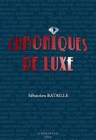 Chroniques de Luxe, 40 chanteurs francophones chroniquent le dernier album de 40 chanteurs francophones