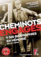 Dictionnaire biographique du mouvement ouvrier français., cheminots engages + cdrom