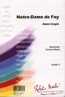 Notre-Dame de Foy, For concert band