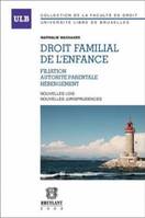 Droit familial de l'enfance, Filiation, autorité parentale, hébergement