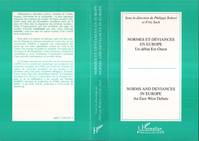 Normes et déviances en Europe, Un débat Est-Ouest - Norms and Déviances in Europe - An Est-West Debate