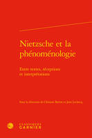 Nietzsche et la phénoménologie, Entre textes, réceptions et interprétations