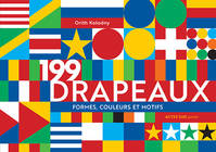 199 drapeaux, Formes, couleurs et motifs