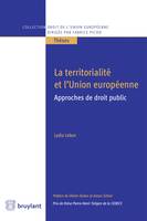 La territorialité et l'Union européenne, Approches de droit public