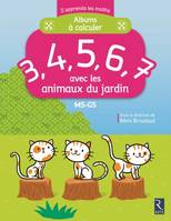 Albums à calculer avec les animaux du jardin - MS-GS