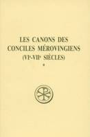 Les canons des conciles mérovingiens - tome 1, texte latin de l'éd. C. de Clercq