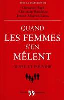 Quand les femmes s'en mêlent : Genre et Pouvoir Collectif, genre et pouvoir