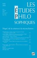 études philosophiques 2004, n° 3, Hegel