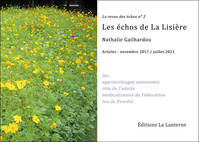 Les échos de La Lisière, Articles - novembre 2017 / juillet 2021