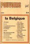 Pouvoirs, n° 54, La Belgique