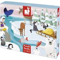 Puzzle tactile - La vie sur la banquise